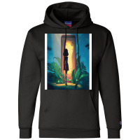 Young Girl Looks At The Magic Gate Champion Hoodie | Artistshot