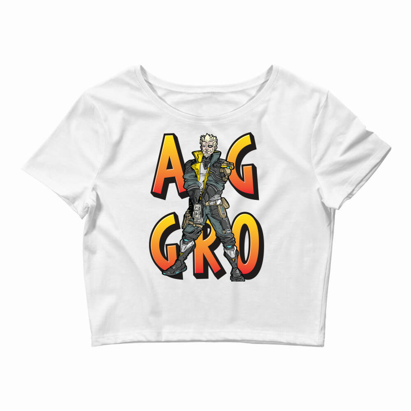 Zane The Operative Borderlands 3 Aggro Aggravation Aggressive Crop Top by agbeducamar4 | Artistshot