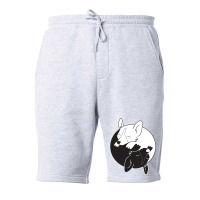 Corgi Dog Yin Yang Fleece Short | Artistshot