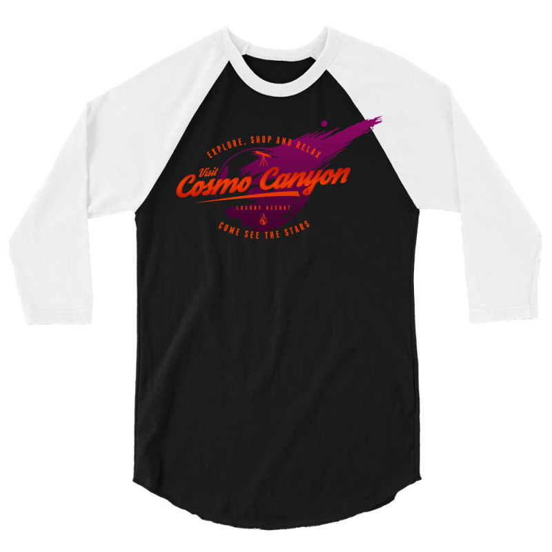 Cosmo Canyon 3/4 Sleeve Shirt | Artistshot