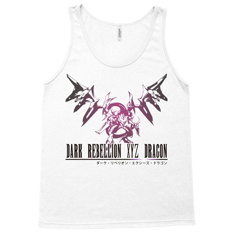 Dark Rebellion Xyz Dragon In Final Fantasy Style Tank Top | Artistshot