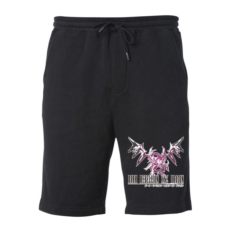 Dark Rebellion Xyz Dragon In Final Fantasy Style Fleece Short | Artistshot