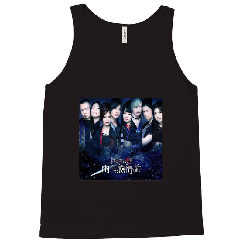 Black Blues Wagakki Tank Top by ErnestGallon | Artistshot