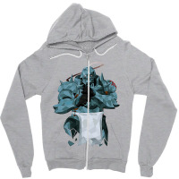 Alphonse Elric 1 Zipper Hoodie | Artistshot