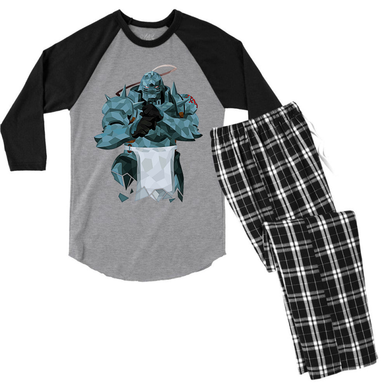 Alphonse Elric 1 Men's 3/4 Sleeve Pajama Set | Artistshot