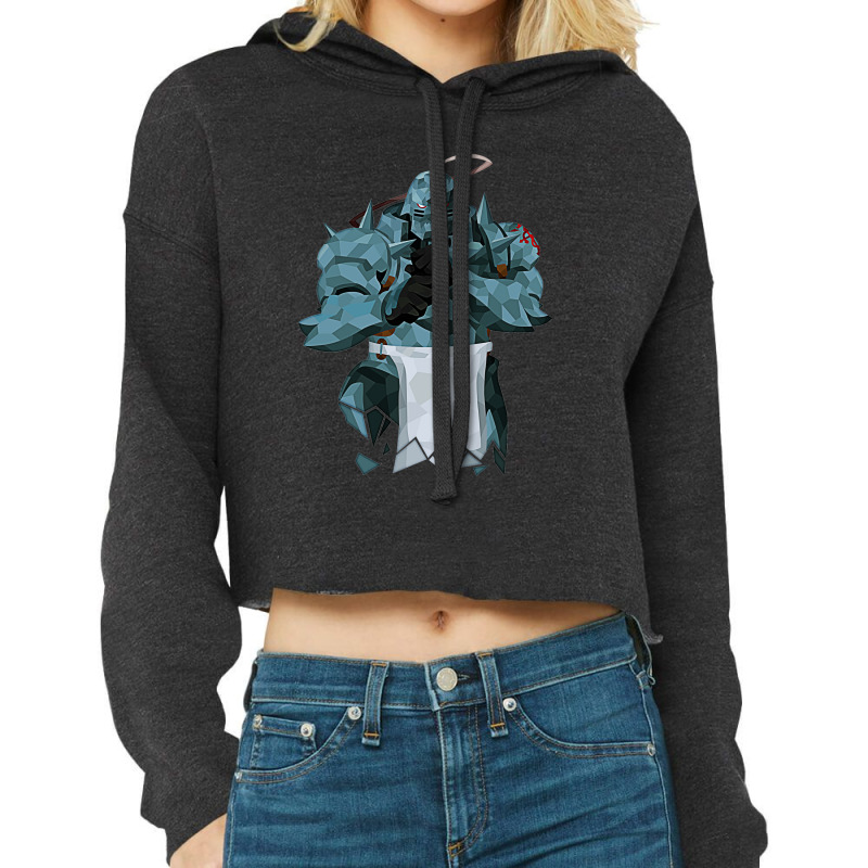 Alphonse Elric 1 Cropped Hoodie by milonebelousn | Artistshot