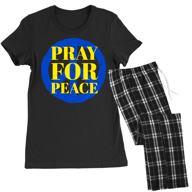 Pray For Peace Women's Pajamas Set | Artistshot