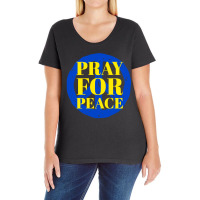 Pray For Peace Ladies Curvy T-shirt | Artistshot