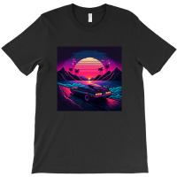 Car Retro Synthwave T-shirt | Artistshot