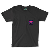 Car Retro Synthwave Pocket T-shirt | Artistshot