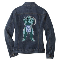 Alphonse Elric 3 Ladies Denim Jacket | Artistshot