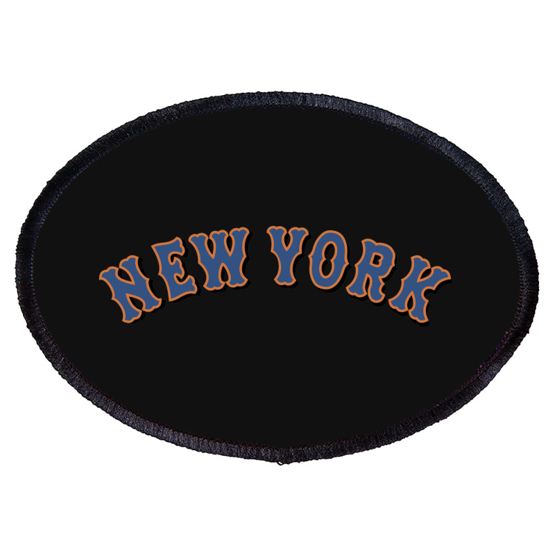 Supersale New York Fans Art Oval Patch | Artistshot