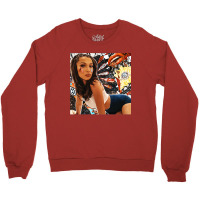 Bella Hadid Collage Graphic Crewneck Sweatshirt | Artistshot