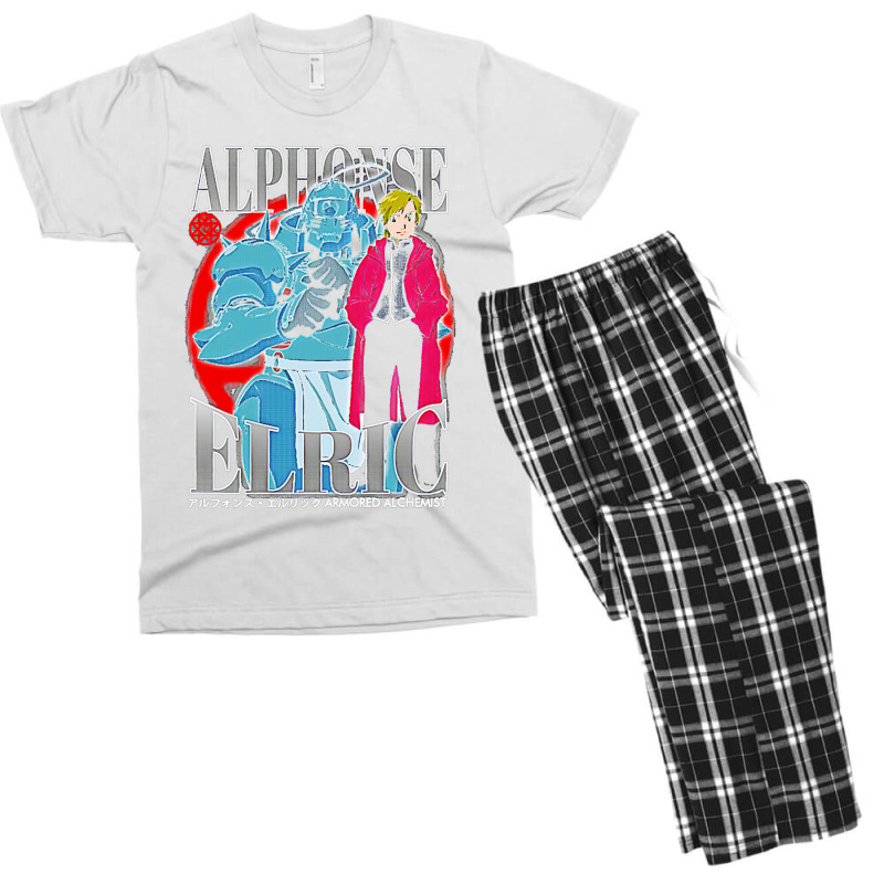 Elric Alphonse Elric Men's T-shirt Pajama Set | Artistshot