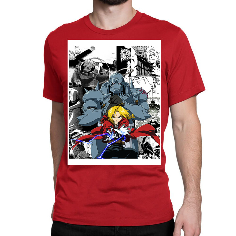 Fma  Edward And Alphonse  Manga Grouping Classic T-shirt by milonebelousn | Artistshot