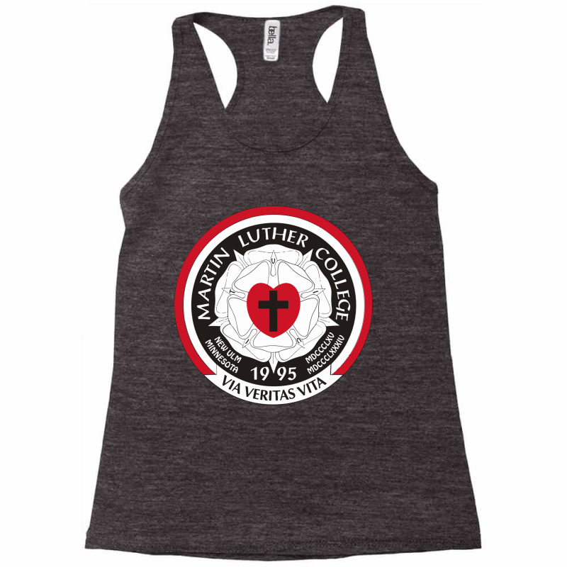 Martin Luther College Racerback Tank by seblaktulang | Artistshot