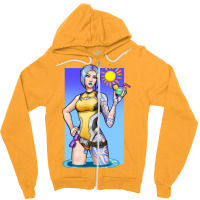 Summer Maya  Borderlands 2 Zipper Hoodie | Artistshot