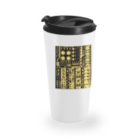 Eurorack Modular Synthesizer (yellow) Travel Mug | Artistshot