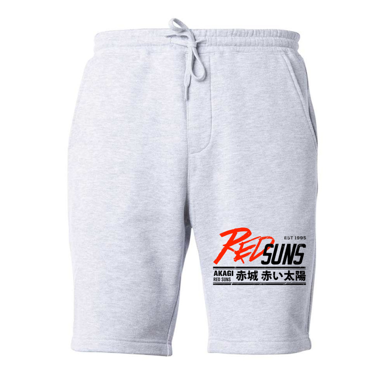 Initial D   Redsuns Tee (black) Fleece Short by nadryfouthm | Artistshot