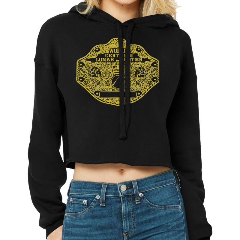 Undisputed Vault Looter Cropped Hoodie by stafaspecce2 | Artistshot