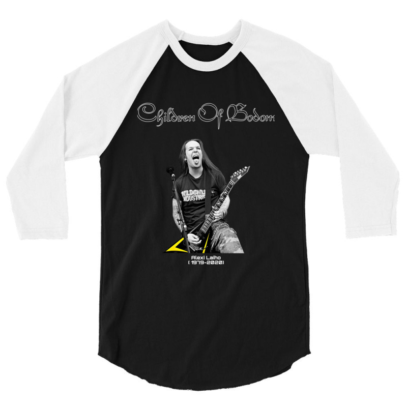 Rip Alexi Laiho Children Of Bodom Essential 3/4 Sleeve Shirt | Artistshot