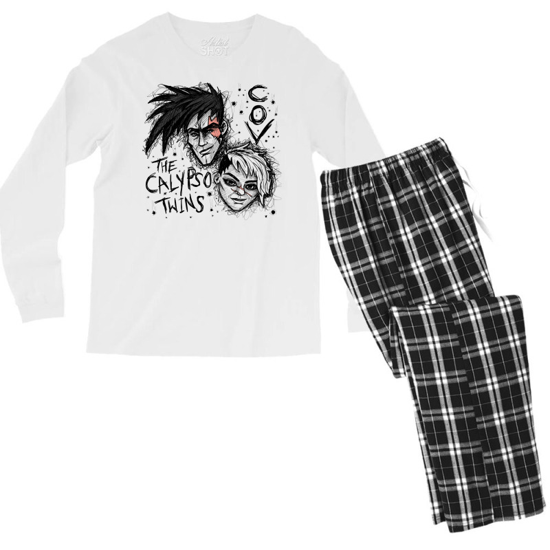 The Calypso Twins Men's Long Sleeve Pajama Set | Artistshot