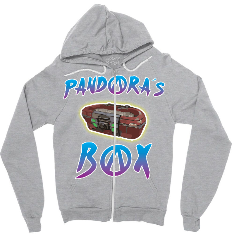 Pandora's Box Borderlands Tee Zipper Hoodie | Artistshot