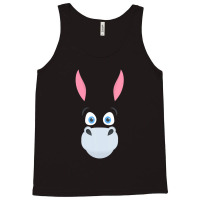 Cute Donkey Face Family Matching Group Donkeys Lover Squad Tank Top | Artistshot