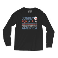 Donkey Pox The Disease Destroying America Funny Anti Biden Long Sleeve Shirts | Artistshot