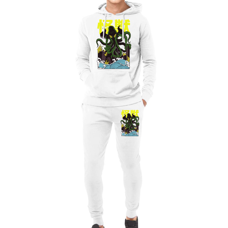 Japanese Cthulhu Hoodie & Jogger Set | Artistshot