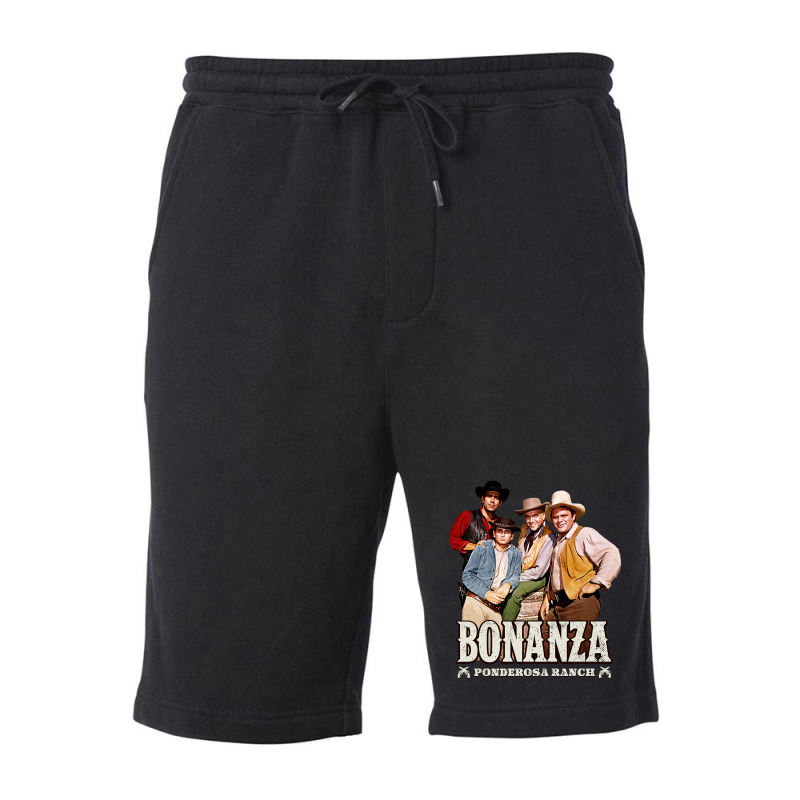 Bonanza  Ponderosa Ranch Fleece Short | Artistshot