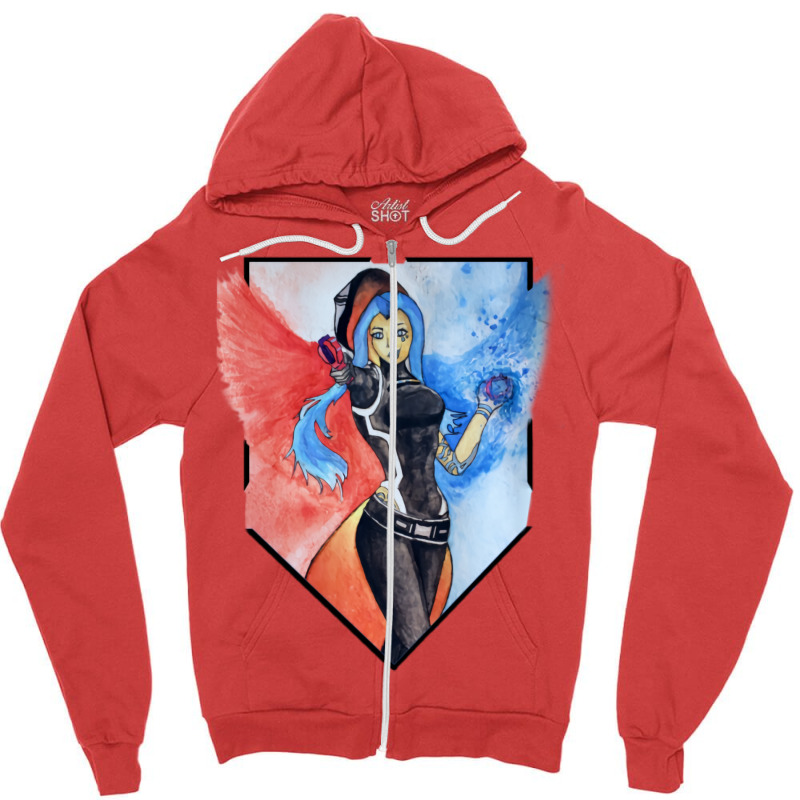 The Siren 1 Zipper Hoodie | Artistshot