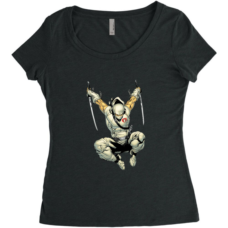 Gi Joe Cobra Ninja Storm Shadow Women's Triblend Scoop T-shirt by cissouOrshi | Artistshot