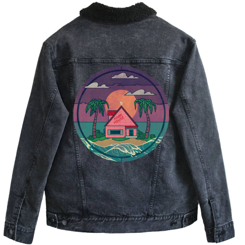 Kame House 2 Unisex Sherpa-lined Denim Jacket | Artistshot