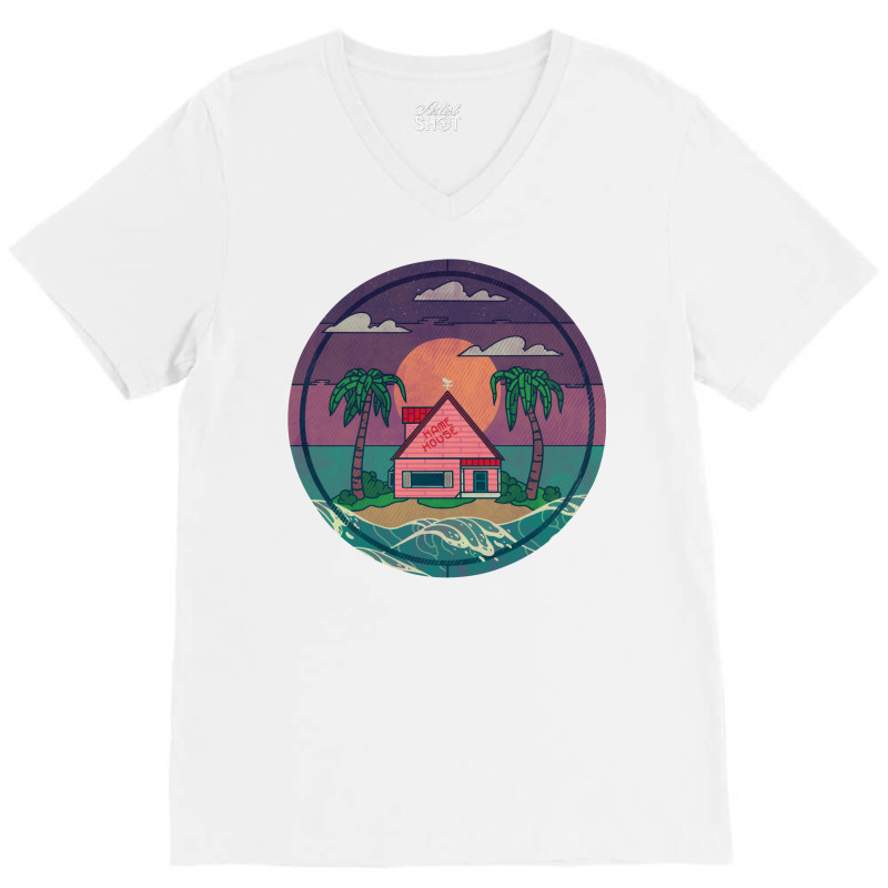 Kame House 2 V-neck Tee | Artistshot