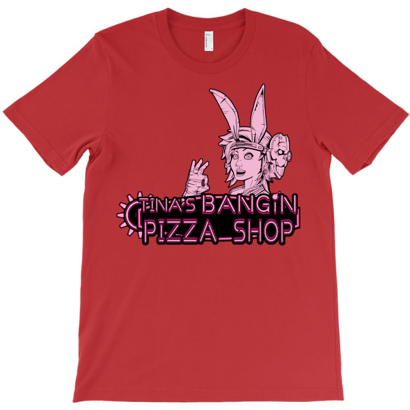 Tina's Pizza Shop T-shirt | Artistshot