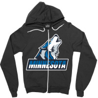 Minnesota Basketball Zipper Hoodie | Artistshot