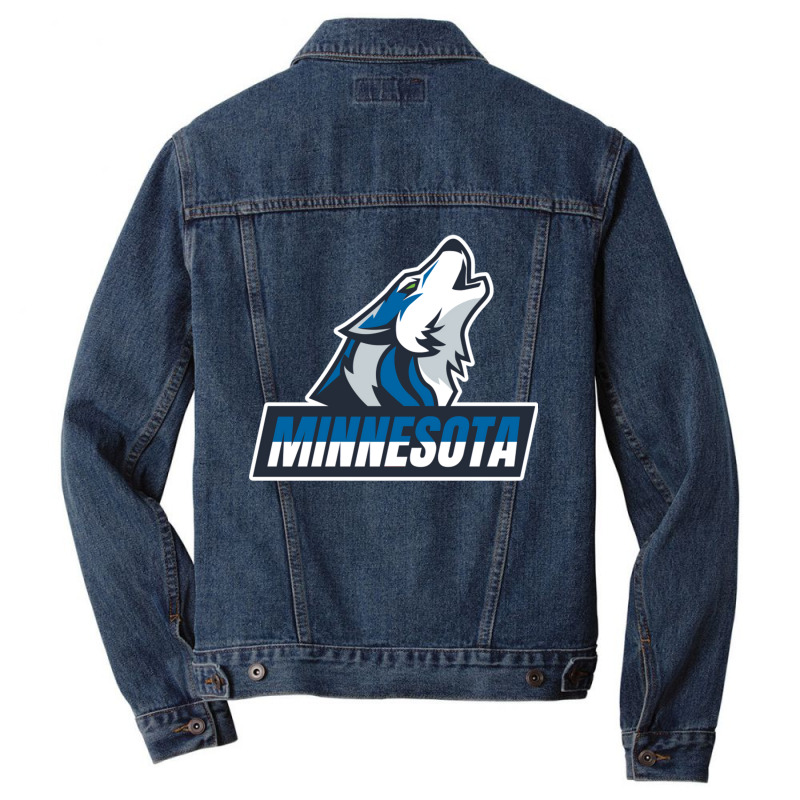 Minnesota Basketball Men Denim Jacket | Artistshot