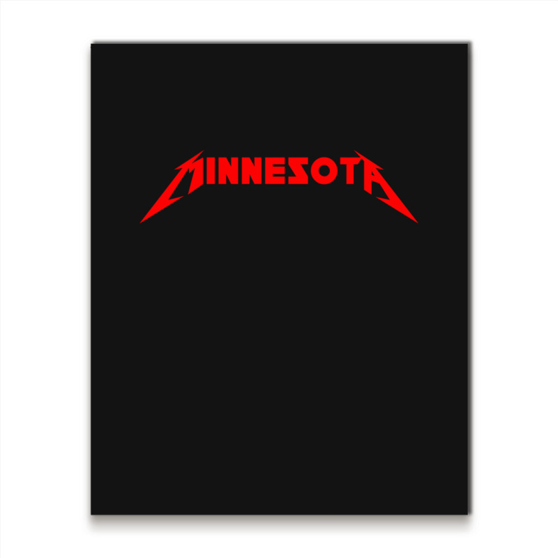 Minnesota Metal Metal Print Vertical | Artistshot