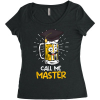 Call Me Master Beer University Masters Degree T Shirt Women's Triblend Scoop T-shirt | Artistshot