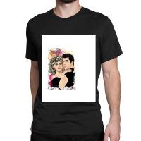 Tribute To Olivia Newtonjohn (and John Travolta) Classic T-shirt | Artistshot