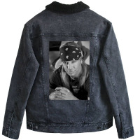 Bret Michaels In Behind Skin Unisex Sherpa-lined Denim Jacket | Artistshot