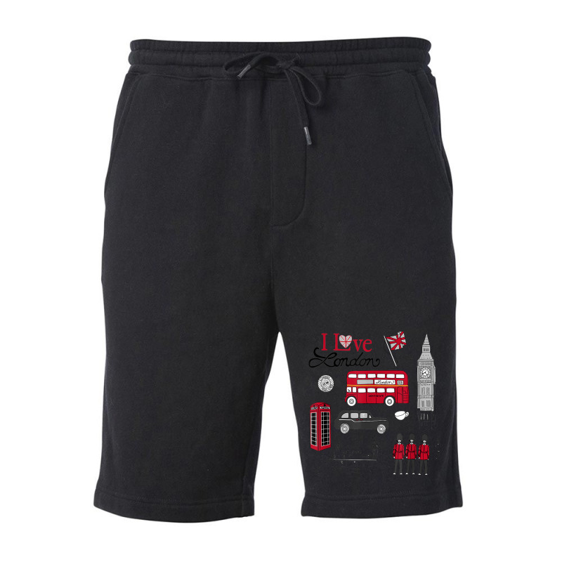 London T Shirt United Kindom Uk Britain British Souvenir Tee Fleece Short | Artistshot