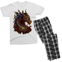 Dragon Chinese Zodiac Animal Horoscope Witchcraft T Shirt Men's T-shirt Pajama Set | Artistshot