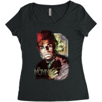 Hot Trend The Mummy - High Priest Imhotep Women's Triblend Scoop T-shirt | Artistshot