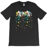 Colorfull Flying Paper Planes T-shirt | Artistshot