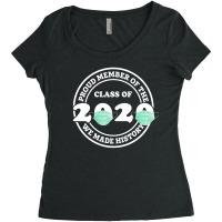 Class Of 2020 We Make History For Dark Women's Triblend Scoop T-shirt | Artistshot