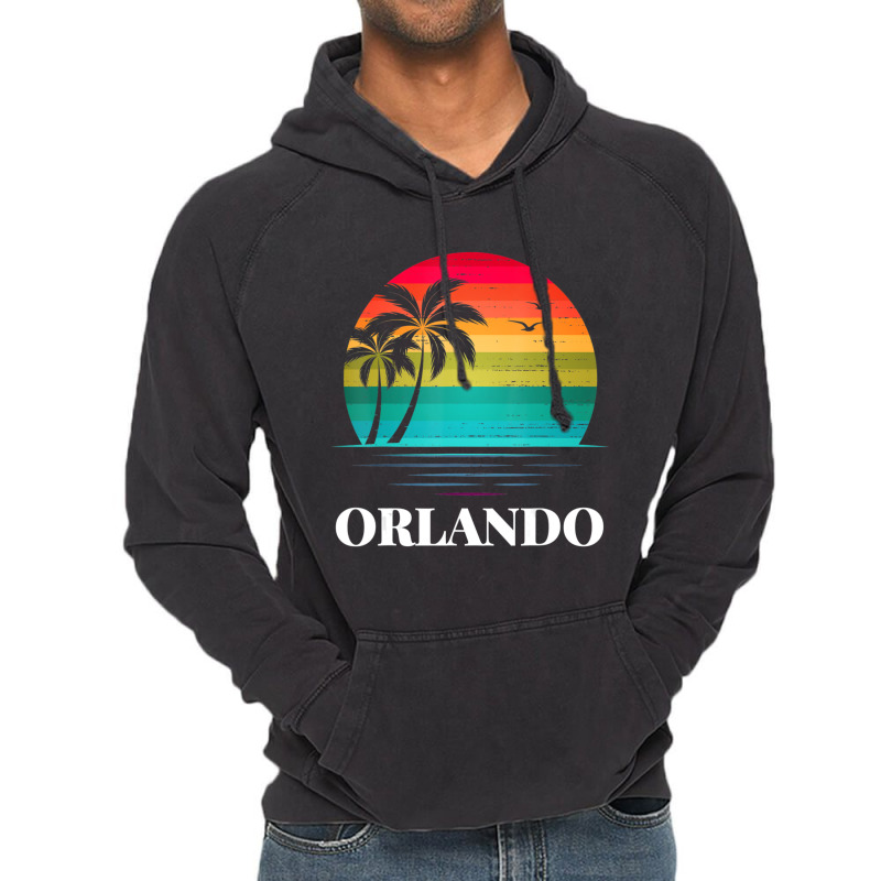 Limited Edition Orlando Florida Vacation Beach Island Family Group Vintage Hoodie by Whitehead Hoppe | Artistshot