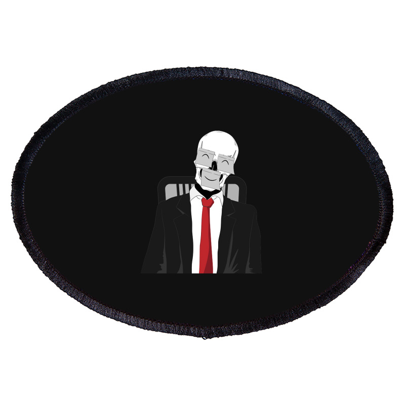 Hot Trend Business Skeleton Oval Patch | Artistshot