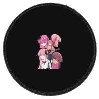 Bocchi The Rock Bocchi The Rock Bocchi The Rock Bocchi The Rock Bocchi Round Patch | Artistshot